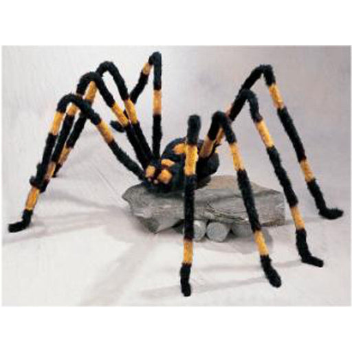 Orange/Black Spider Giant Halloween Decoration.