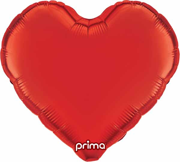 PRIMA RED HEART 9" FOIL 6/PKGD