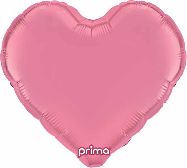 Prima Light Pink Heart Foil Balloon, 32 Inch