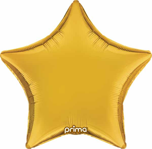 PRIMA GOLD STAR 9" FOIL 6/PKGD