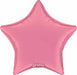 Prima Light Pink Star Foil Balloon, 18 Inch