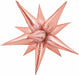 Prima Rose Gold 26-Inch Starburst Foil Balloon