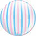 PRIMA STRIPE PINK BLUE 20" SPHERE 1/PK