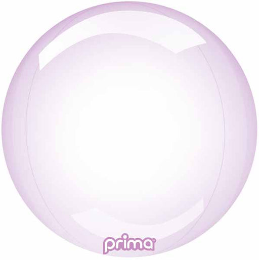 Prima Glass Sphere Purple Balloon, 20 Inch