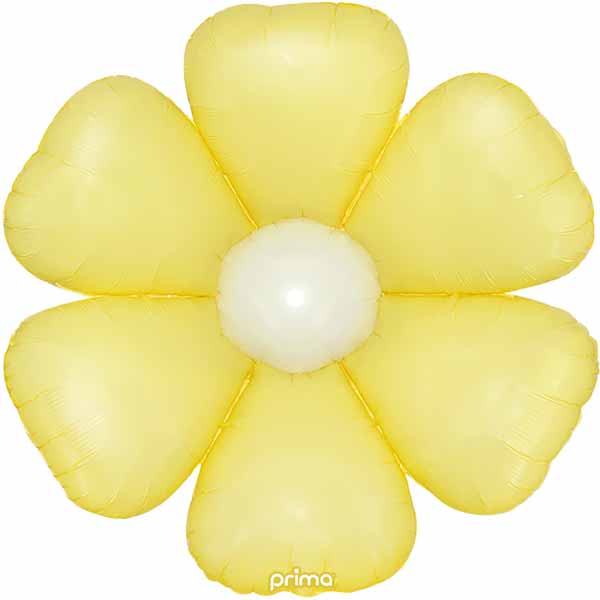 Prima Yellow Daisy 24-Inch Air-Fill Foil Balloon