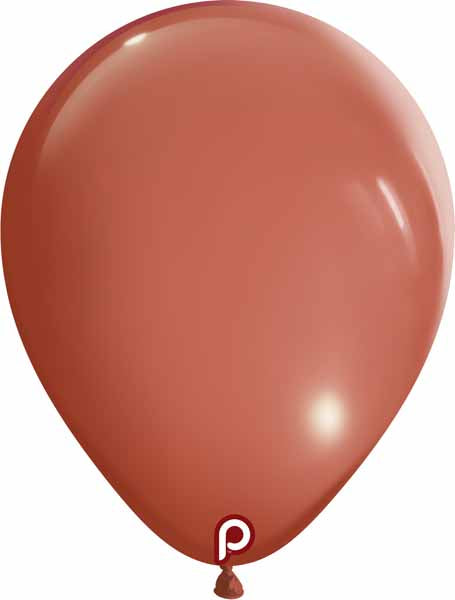 Prima Terracotta 18-Inch Round Latex Balloons, 25 Count