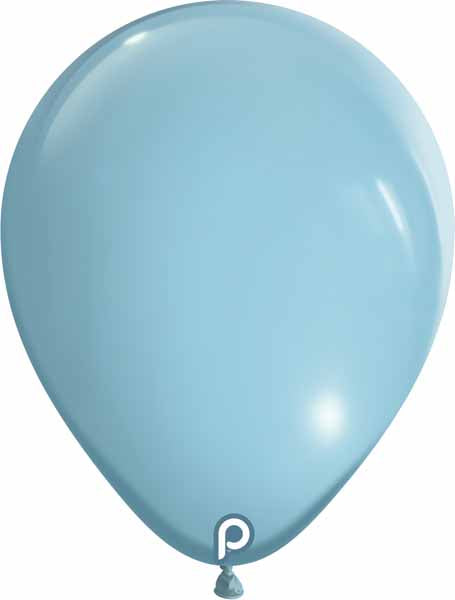Prima Snow Day Blue 5" Latex Balloons, 100 Count