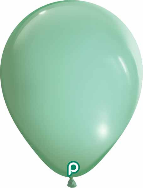 Prima Spearmint 11-Inch Round Latex Balloons, 100 Count
