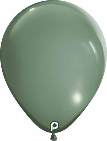 Prima Sage 18-Inch Round Latex Balloons, 25 Count