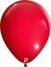 Prima Red 18-Inch Round Latex Balloons, 25 Pack