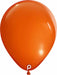 Prima Orange 18 Inch Round Latex Balloons, 25 Pack