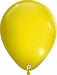 Prima Yellow 11-Inch Round Latex Balloons, 100 Count
