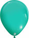 Prima Aqua 18-Inch Round Latex Balloons, 25 Count