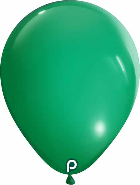 Prima Shamrock Green 18-Inch Round Latex Balloons, 25 Count