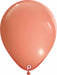 Prima Peach 11-Inch Round Latex Balloons, 100 Count