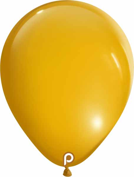 Prima Mango 18-Inch Round Latex Balloons, 25 Pack