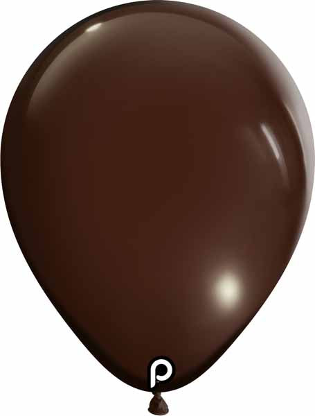 Prima Espresso 18-Inch Round Latex Balloons, 25 Pack