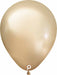 Prima Glam Champagne 11-Inch Round Latex Balloons, 50 Count