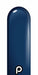 Prima Navy Blue 260 Latex Twisting Balloons, 50 Count