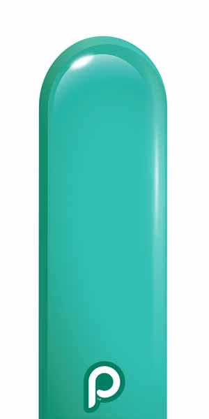 Prima Aqua Blue 260 Latex Twisting Balloons, 50 Count