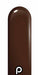 Prima Espresso Brown 260 Latex Twisting Balloons, 50 Count