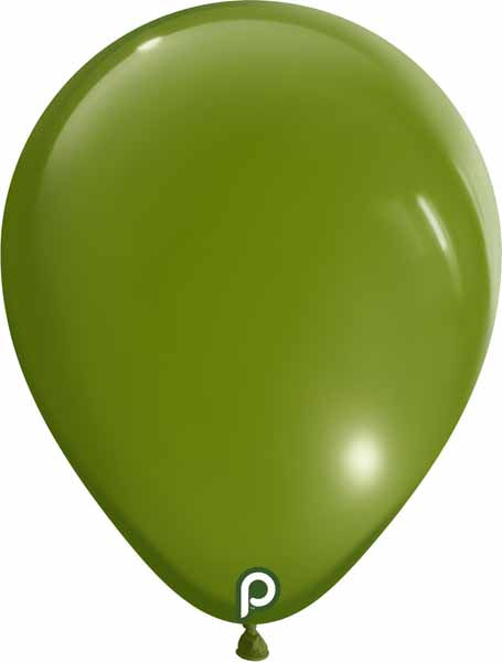 Prima Matcha 11" Round Latex Balloons, 100 Count