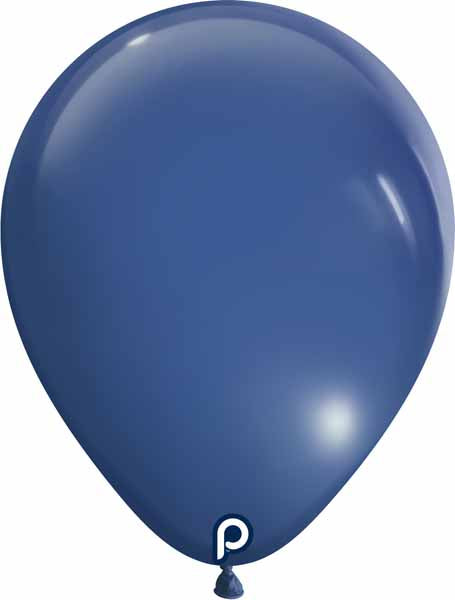 Prima Blue Nova 5-Inch Round Latex Balloons, 100 Count