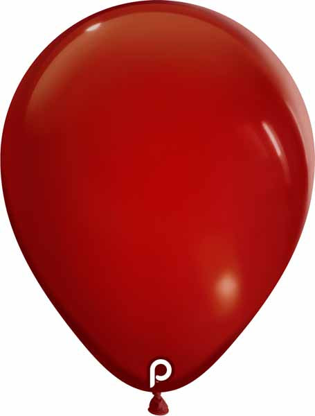 Prima Garnet 11-Inch Round Latex Balloons, 100 Count