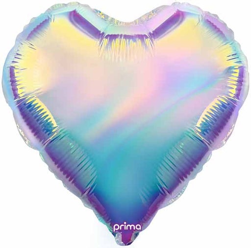 Primadescent 18-Inch Air-Fill Heart Foil Balloon
