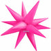 Prima Electric Pink 40-Inch Starburst Foil Balloon
