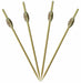 Pyrography Decorated Wooden Toothpicks