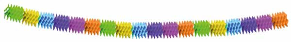 Rainbow Paper Mini Garland