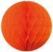 HONEYCOMB HANG BALL 11.8" ORANGE 1/PK