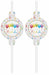 Birthday Paper Medallions, 4 Pack