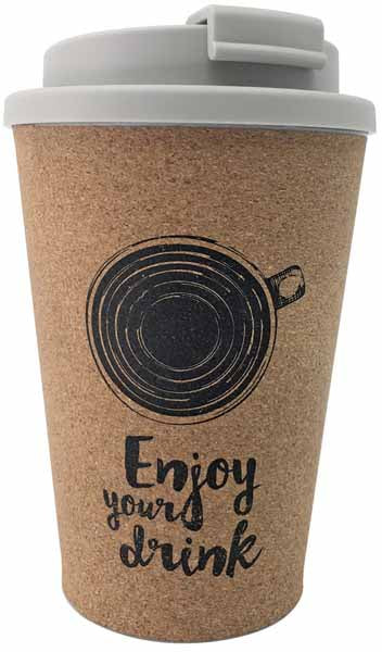 300 ml Reusable Cup with Cork, 1 Pack