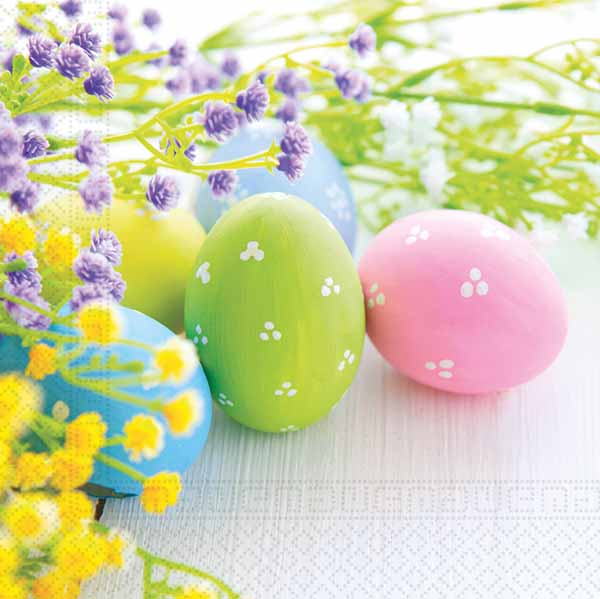 Easter Wishes 3-Ply Luncheon Napkins, 20 Count