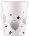 PAPER CUPS 7 OZ 8/PK MILESTONE HBDAY