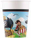 Island Streamers 7 oz Paper Cups, 8 Pack