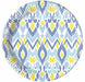 Ethnic Design 7.6-Inch Paper Plates, 8 Pack