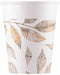 Grey Branches 7 oz Paper Cups, 8 Pack