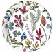 PAPER PLATES 7.6" 8/PK HERBS