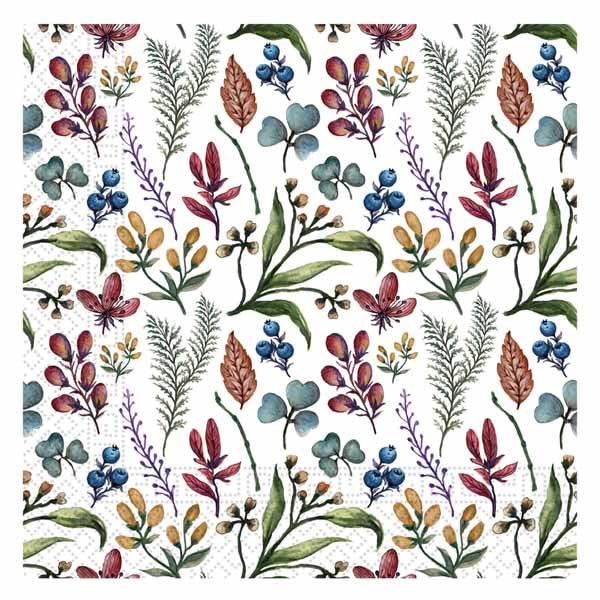 Herbs 3-Ply Luncheon Napkins, 20 Count