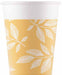 Orange Leaves 9 oz Paper Cups, 8 Pack