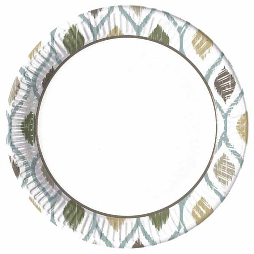 Boho Cells 9-Inch Paper Plates, 8 Pack