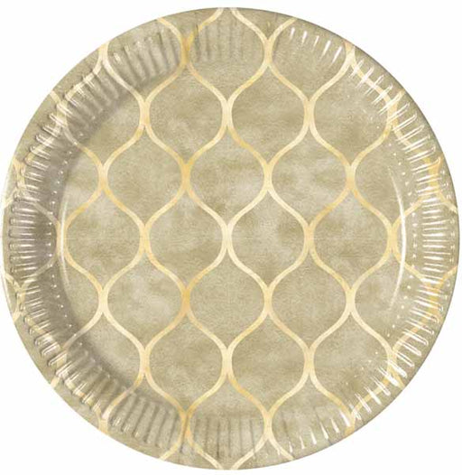 Arabic Cells 7.6-Inch Paper Plates, 8-Pack