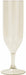 Beige Reusable Champagne Glasses, 2 Pack
