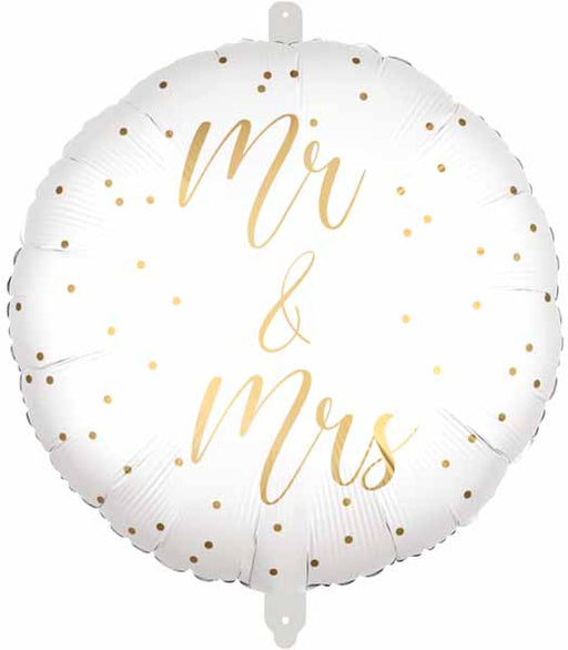 Mr & Mrs 18-Inch Foil Balloon