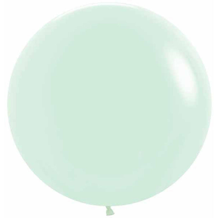 Pastel Matte Green 36" Latex Balloons (2 Pack)