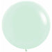 Pastel Matte Green Latex Balloons (24" / 10-Pack).