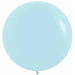 Pastel Matte Blue 36" Latex Balloons (2 Pack)